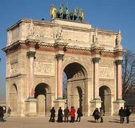 Image result for Arc De Triomphe Sky View