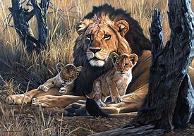 Image result for Wildlife Art Green