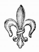 Image result for Fleur De Lis Stamp