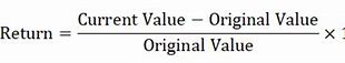 Image result for Simple Return Formula