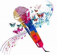 Image result for Colorful Microphone Drawing