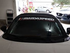 Image result for Mazda Miata Windshield Banner