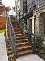 Image result for Exterior Apartment Stairs