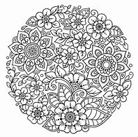 Image result for Mandela Coloring Flowers