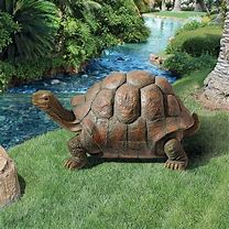 Image result for Turtle Sculpture Top View