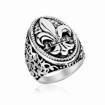 Image result for Fleur De Lis Men's Ring