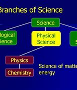 Image result for Branches of Science Chart