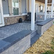 Image result for Townhouse Patio with Retaining Wall