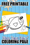 Image result for Blue Tang Fish Coloring Pages