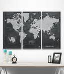 Image result for World Map with Pins around the Map