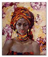 Image result for Palette Knife Portrait Painting