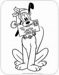 Image result for Pluto Christmas Coloring Pages