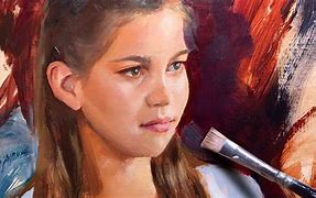 Image result for Oil Paint Self Portrait