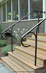 Image result for Metal Stair Handrails Exterior