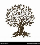 Image result for Oak Easy Tree Silhouette