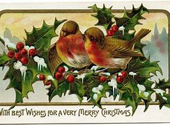 Image result for Vintage Christmas Bird Clip Art