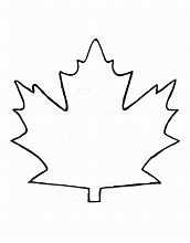 Image result for Maple Leaf Template