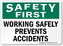 Image result for Accident Prevention Signs