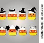 Image result for Fall Scenes with Pumpkins and Candy Corn