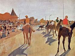 Image result for Edgar Degas Race Horses