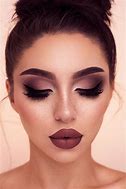 Image result for Round Face Smokey Eye Makeup