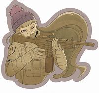 Image result for Anime Military Girl Stickers