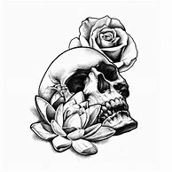 Image result for Sketches of Skull Tattoos