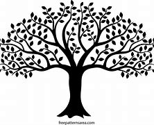 Image result for black tree silhouette vector