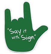 Image result for Sign Language Poster Printable