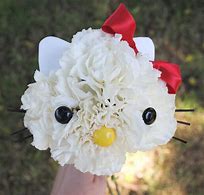 Image result for How to Make Paper Hello Kitty Flowers