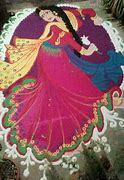 Image result for Rangoli Art India