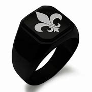 Image result for Steel Fleur De Lis