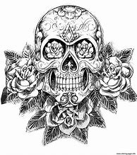 Image result for Sugar Skull Butterfly Coloring Pages