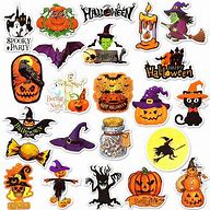 Image result for Beautiful Halloween Scenery Stickers