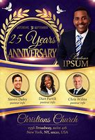 Image result for 5 Church Anniversary Flyer