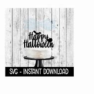 Image result for Halloween Cake Topper SVG