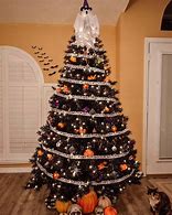 Image result for White Halloween Tree