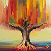 Image result for Tree with Birds Painting