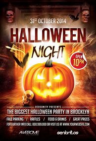 Image result for Sample Halloween Flyers