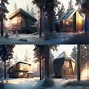 Image result for Ai Generated Cabin Landscape