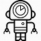 Image result for Robot Line Art