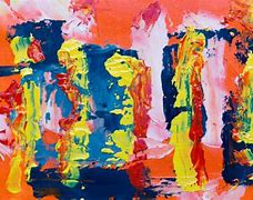 Image result for Modern Art Red Painting