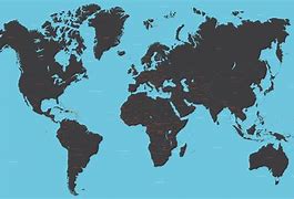 Image result for Map of World Vecotr