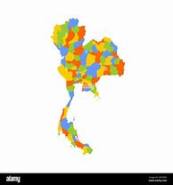 Image result for Provinces in Thailand Map