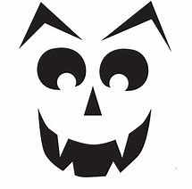 Image result for Halloween Face Stencils