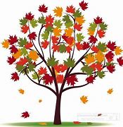 Image result for Tree Falling Leaves Clip Art