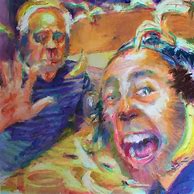 Image result for Oil Pastel Portrait Easy