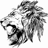 Image result for Sticker Drawing Lion