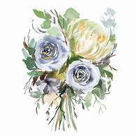 Image result for watercolor flower bouquet clip art