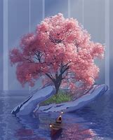 Image result for Cherry Blossom Tree Digital Art